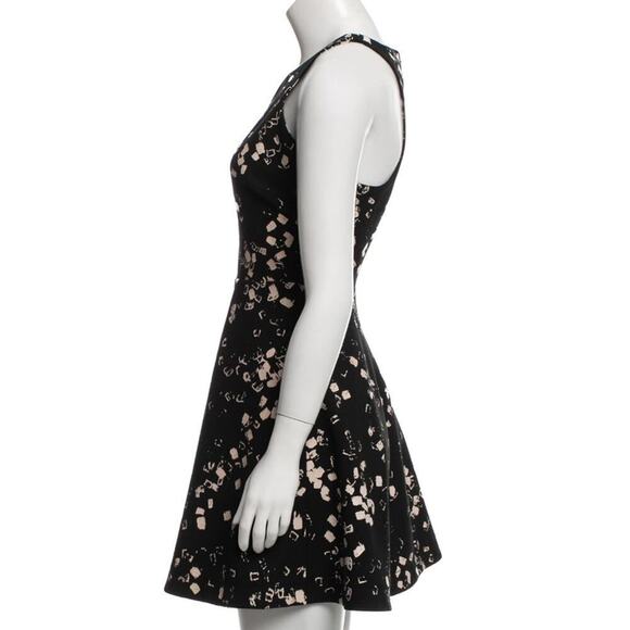 Elizabeth and James 6 Magdalena Black Dress Holiday Mini Party Festive - Picture 7 of 8